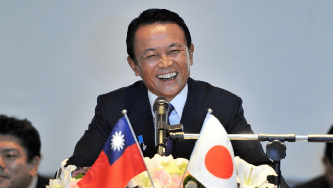 日本前首相麻生太郎今（7）日赴台，進行三天訪問。中央社資料圖