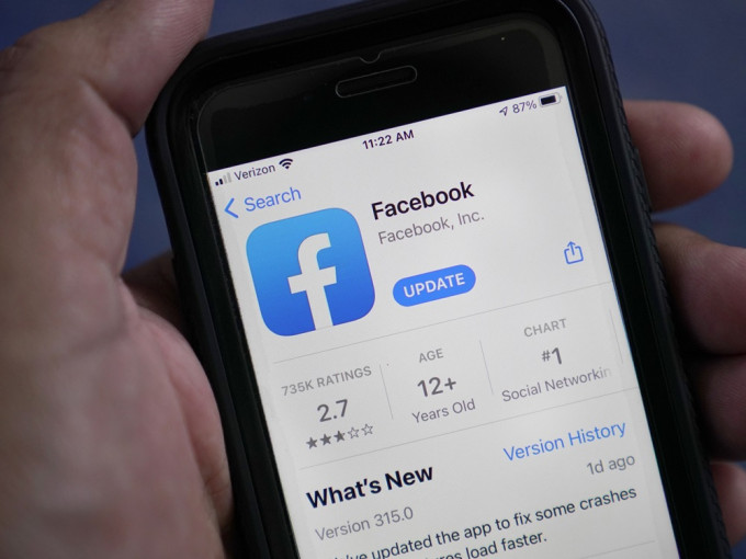 facebook明年二月起将移除涉敏感题材的广告选项。路透社资料图片