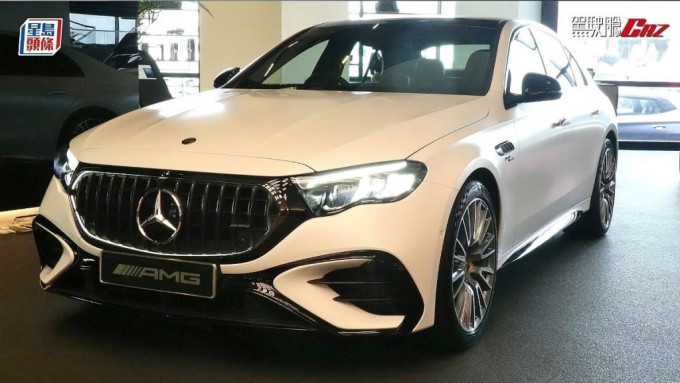 兼備高性能與高效能的平治Mercedes-AMG E 53 HYBRID 4MATIC+抵港，新車現於平治港島品牌中心展出，售價HK$1,475,000起。