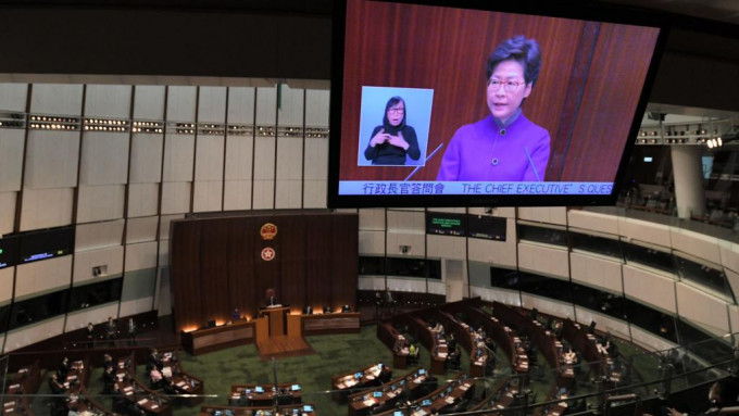 林郑指邓炳强已全情投入23条立法工作。
