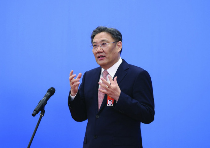 商务部部长王文涛称支持香港建设一带一路。网上图片
