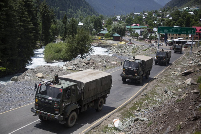 中印边境局势持续紧张。AP资料图片