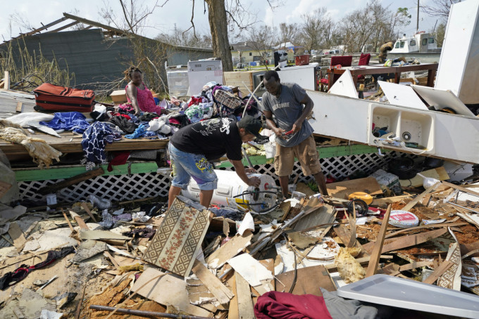 颶風艾達為美國東北部帶來嚴重破壞。AP圖片