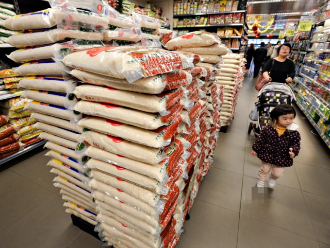 越南米是本港第二主要食米，僅次泰國米。資料圖片