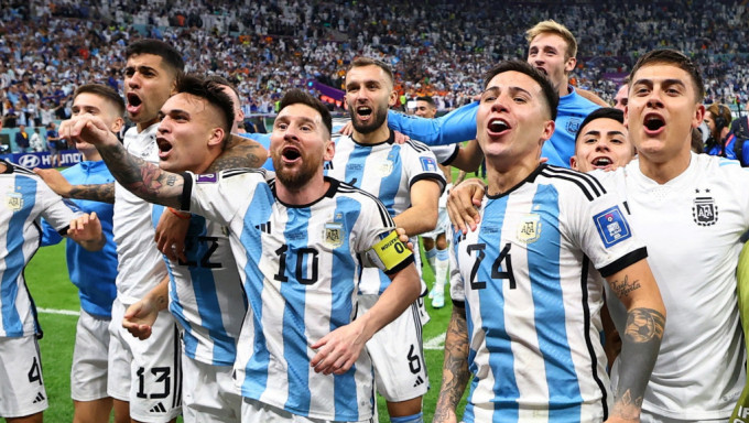 甘巴斯直言阿根廷成功在於球隊讓美斯不再孤單。Reuters