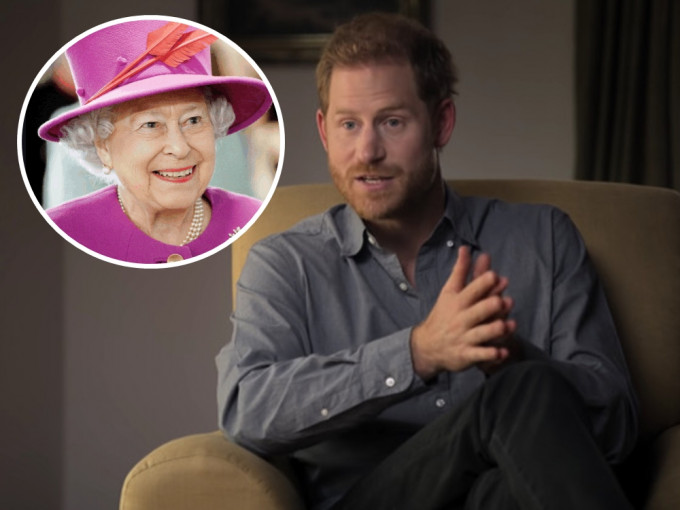 有传哈里没向英女皇(细图)提及纪录片会爆皇室内幕。网图