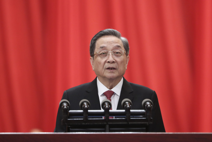 國政協主席俞正聲發表任內最後一份工作報告。