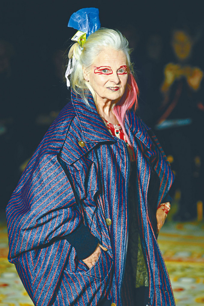 时装设计师「西太后」Vivienne Westwood的前衞庞克设计影响后世。
