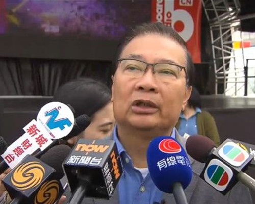 谭耀宗表示，无听过会有中央官员南下为特首参选人「箍票」。