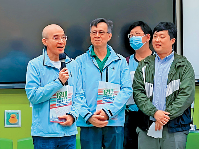 林智远（左）表示，今次审计工作并非针对中大。
