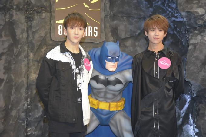 姜涛和Anson Lo都爱超级英雄。