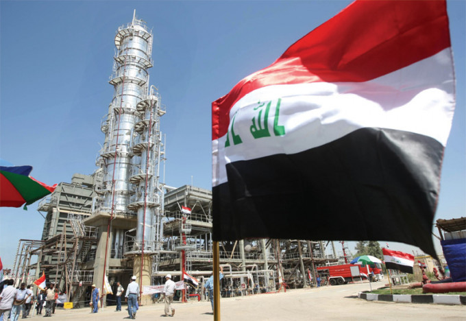 伊拉克采油设施。网上图片