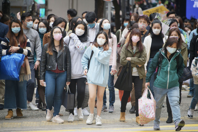 消息指本港今日新增逾10多宗确诊个案。资料图片