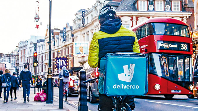 Deliveroo选择美资投行，为其安排于伦敦挂牌。