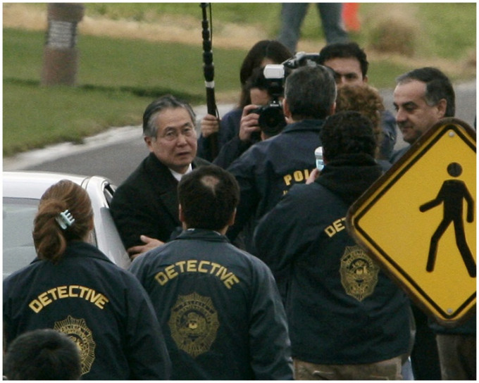 秘魯日裔前總統藤森早前因違反人權和貪腐而遭判刑25年。AP