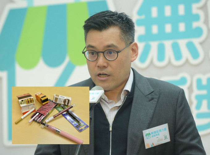 香港吸烟与健康委员会主席邝祖盛。资料图片