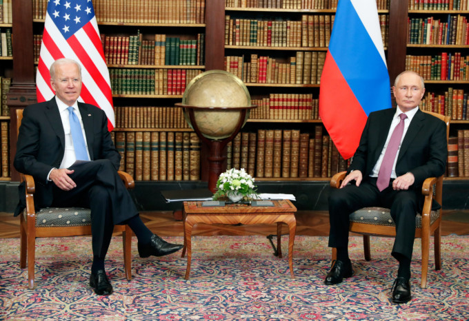 美俄峰会结束，双方形容会谈良好、正面。AP图片