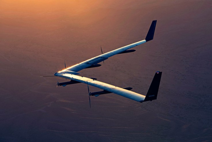 Aquila於5月下旬在亞利桑那州沙漠成功完成第二次試飛。fb圖片
