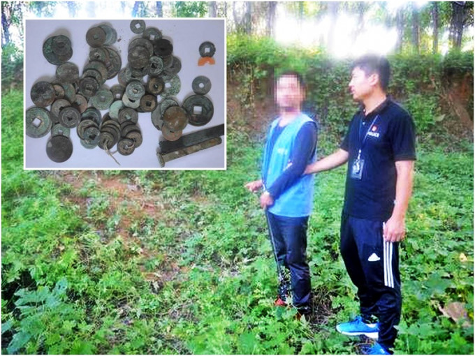 河南省警方偵破戰國高級貴族古墓被盜案，起回被盜青銅器、玉器、瓷器、銅錢等百多件文物。