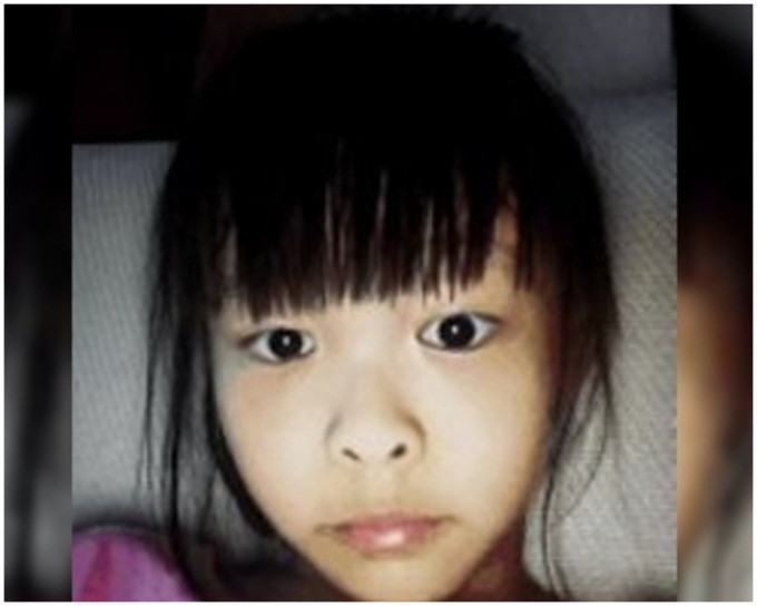 一度失踪女童肖雅蓝。警方提供图片