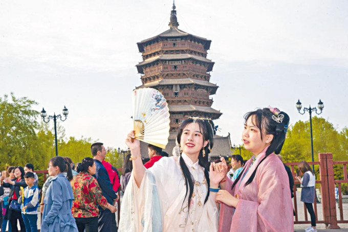 漢服在中國年輕人中流行。