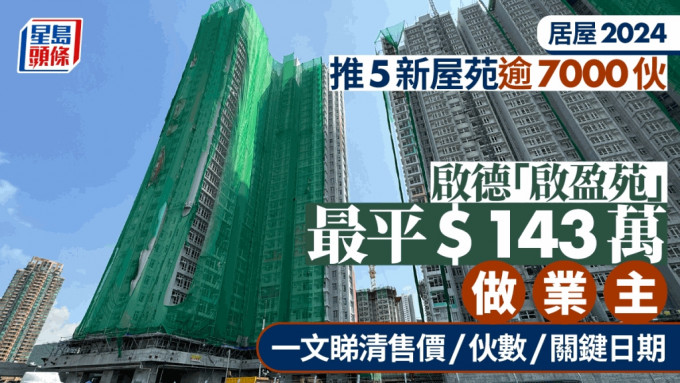 居屋2024︱居屋申請今晚7點截止！5屋苑逾7100伙 一文睇清各屋苑優劣、申請方法