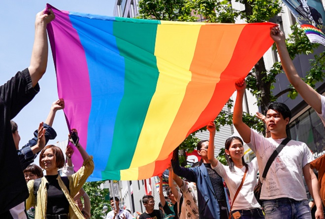 茨城县将于7月1日起实施「伴侣宣誓制度」，认可同性情侣能成为彼此的人生伴侣。　网上图片