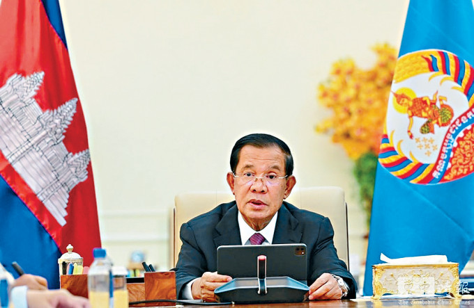 柬埔寨前總理洪森。