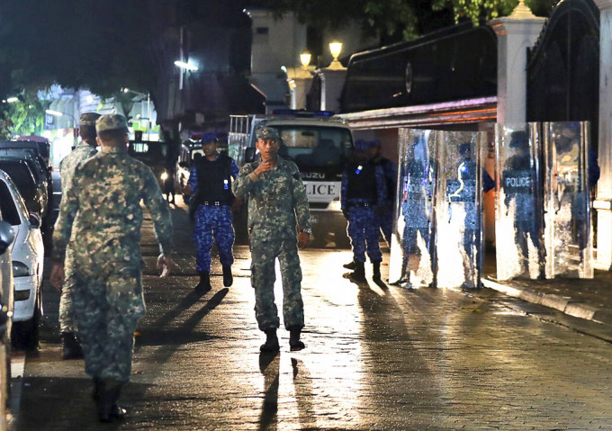 马尔代夫进入紧急状态。AP图片