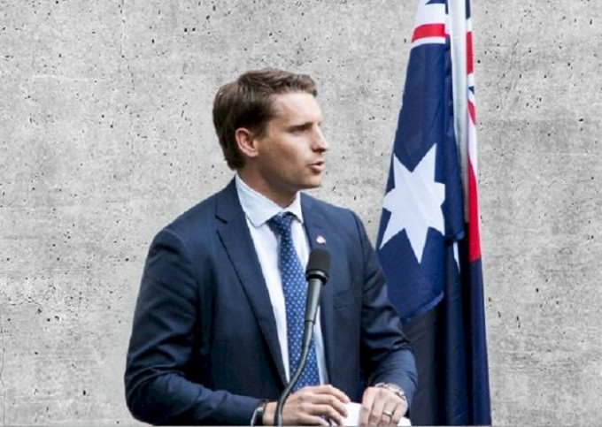 保守派國會議員海斯迪（Andrew Hastie)被中國拒入境。網上圖片