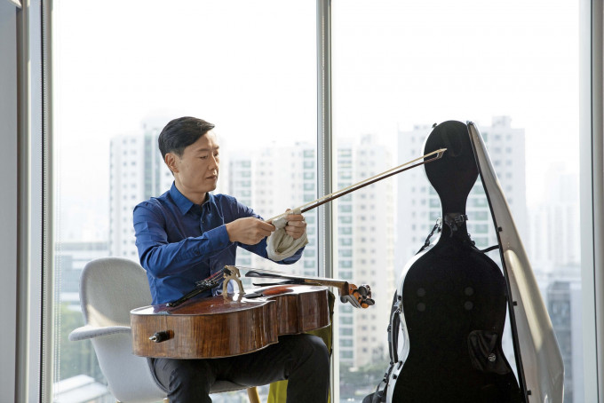 国际大提琴家李垂谊。 马会图片