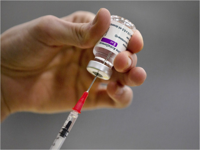 奧地利一名女子接種阿斯利康疫苗後死亡。AP資料圖片