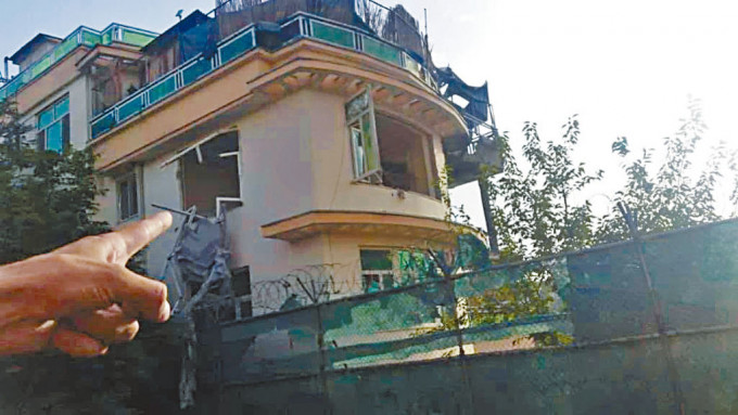 「基地」恐怖組織領袖扎瓦希里匿藏的安全屋，位於喀布爾市中心一個高檔社區。