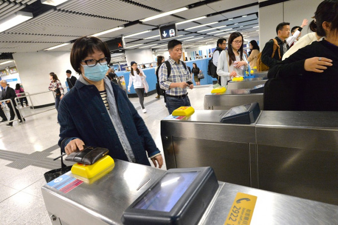 港铁今年冻结票价。资料图片