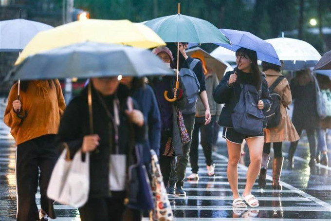 未來的風暴會否影響台灣仍然不確定。網上圖片