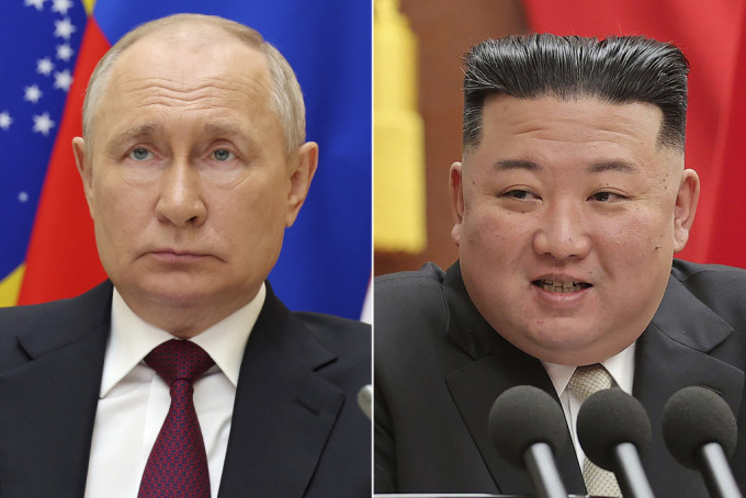 白宫指最新情报显示俄罗斯总统普京与北韩领袖金正恩互致信函。美联社