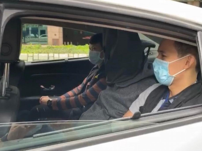 警方在將軍澳拘捕一名31歲姓劉本地男子。警方圖片