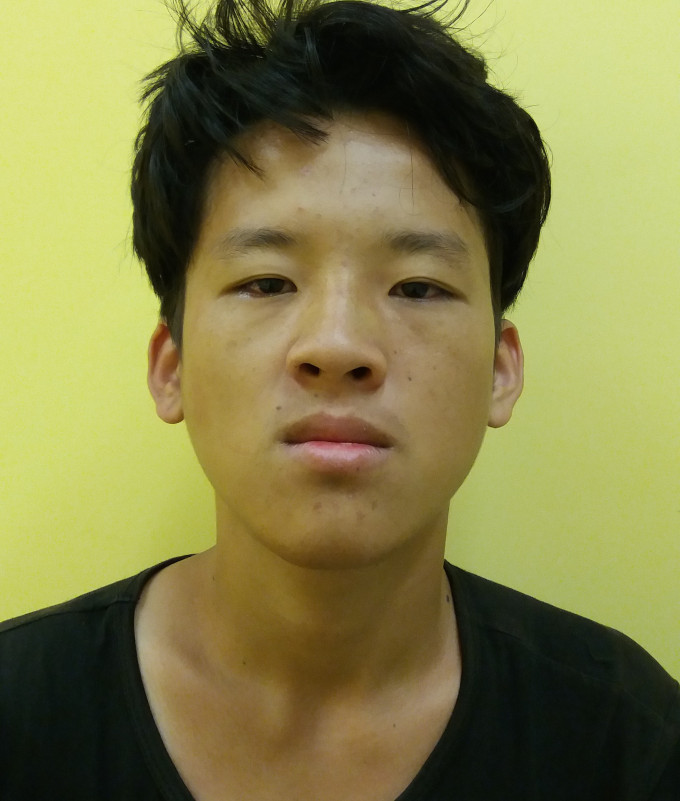 16岁中国籍男童梁日钦。警方提供