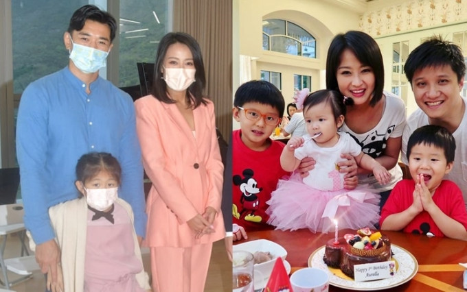 黄祥兴带同女儿与陈倩扬出席音乐学校开幕。