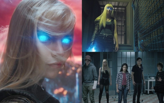 5位新异变人各有异能，《思．裂》女主角安雅泰莱采儿双眼识发光。