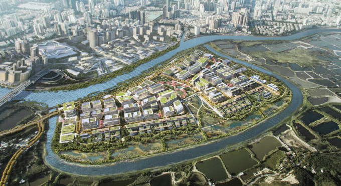 刘国勋倡政府允许业权人及企业参与新田科技城的土地开发等，缩短整体发展时间。资料图片