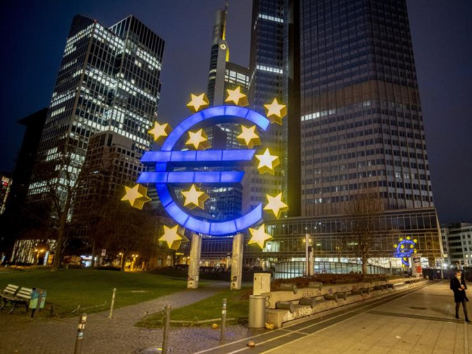 歐洲中央銀行探討推出數碼歐羅的可能性。美聯社資料圖片