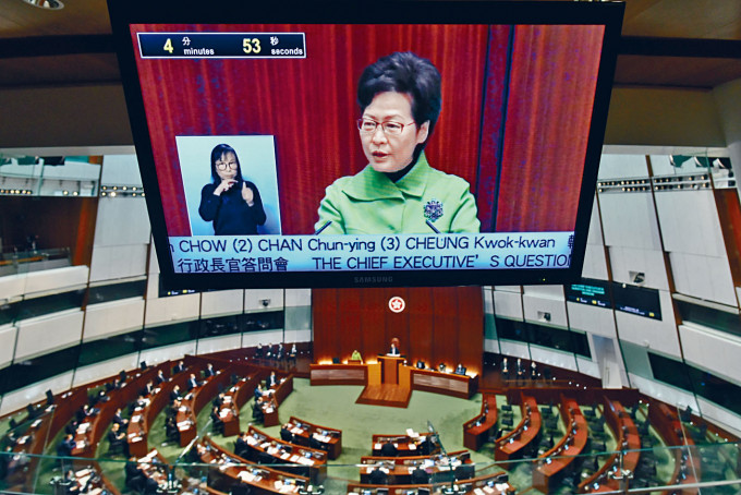 ■林鄭月娥表明，自己的立場覺得香港電台極有需要改善。