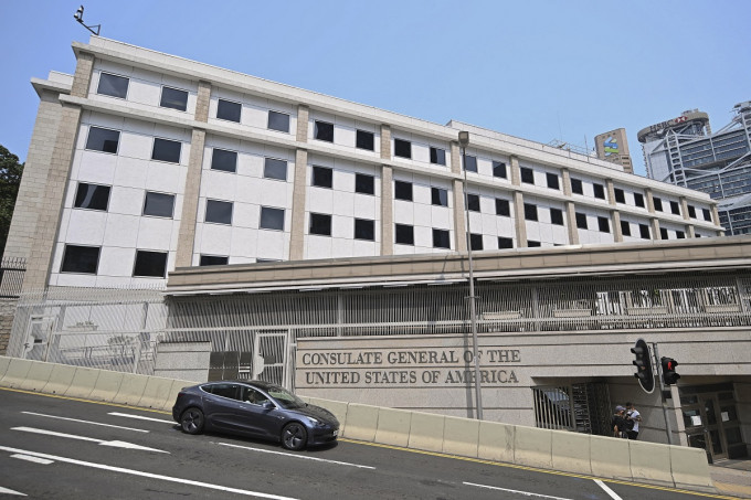 美国领事馆一名员工初步确诊。资料图片