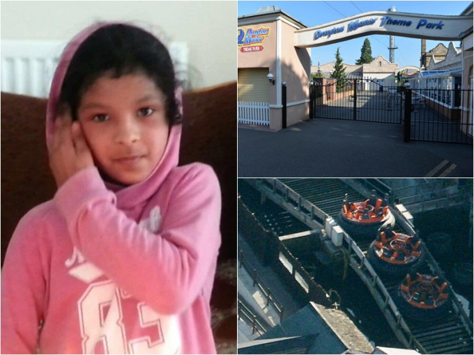 11岁女童Evha Jannath玩急流船不幸丧生。网图