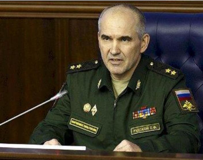 俄軍總參謀部第一副總參謀長魯茨科伊中將。
