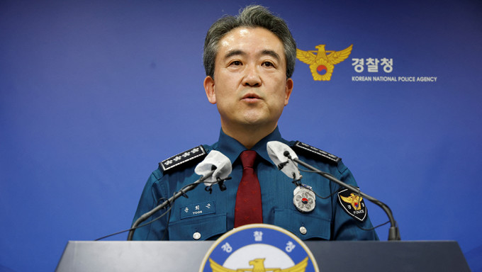 南韓警察廳廳長尹熙根承認處置不力並道歉。路透