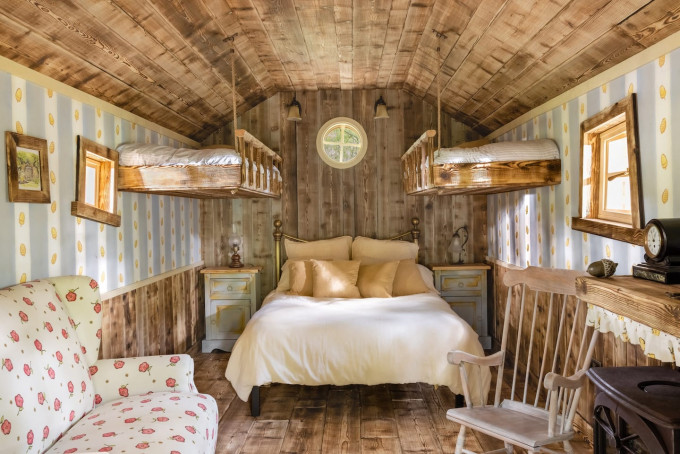 Bearbnb可供4人住宿。Airbnb網站圖片