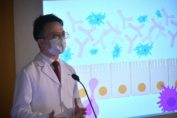 參與研究的中大醫學院院長兼腸道微生物群研究中心主任陳家亮。資料圖片