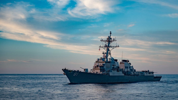 美军驱逐舰邱吉尔号副舰长被指因拒绝接种疫苗遭免职。美国海军图片